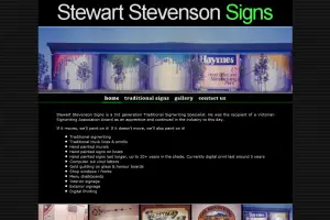 Stewart Stevenson Signs.